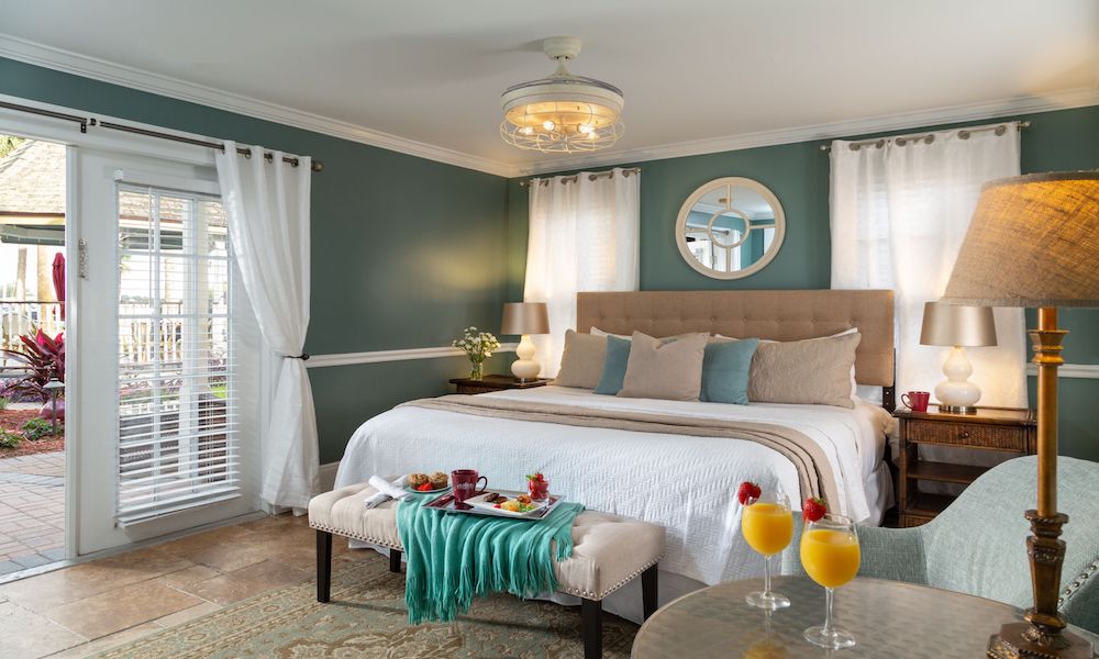 The Napoleon Room at the Bayfront Marin House in St. Augustine