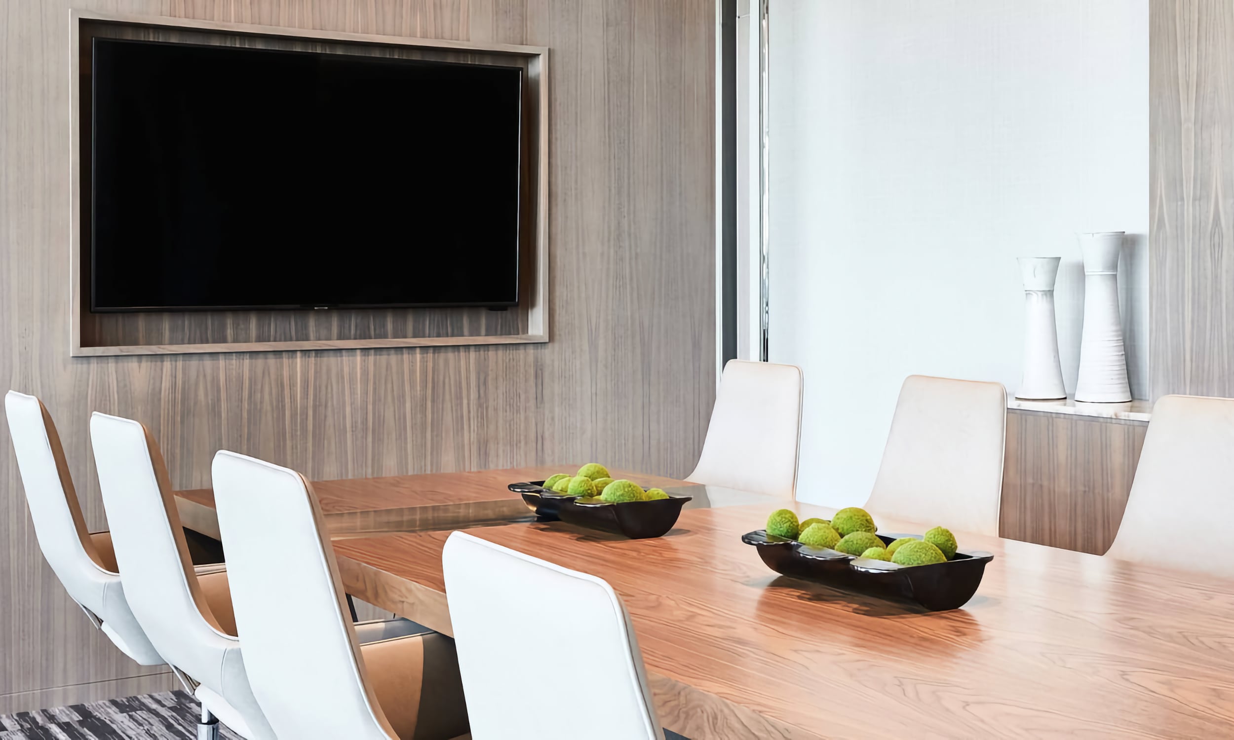 A view of the meeting room at AC Hilton in St. Augustine