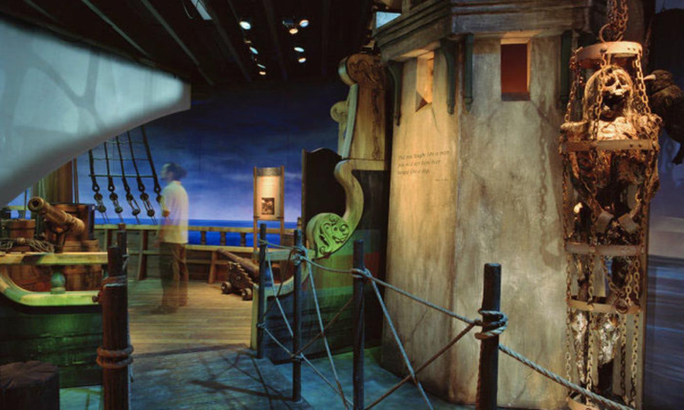 inside pirate museum