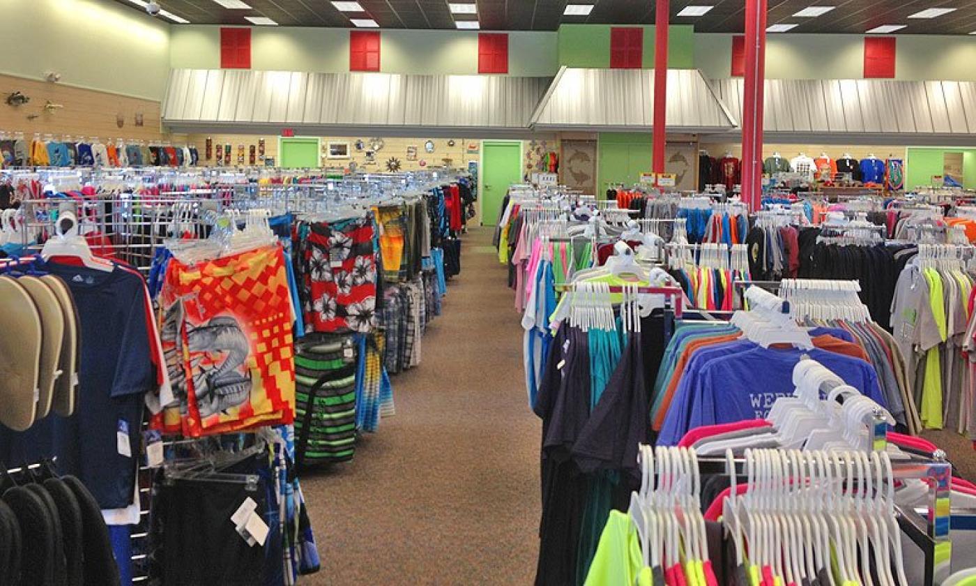 Pick up any beach item you may have forgotten to pack.