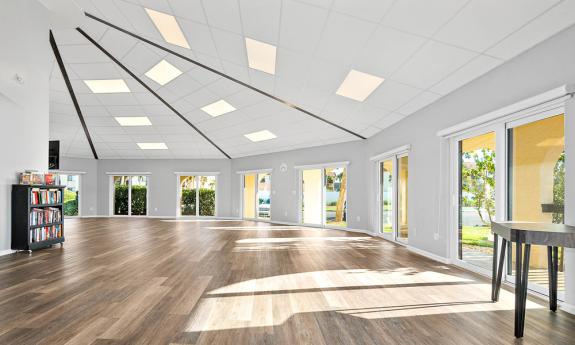 Inside Ocean and Racquet's Clubhouse