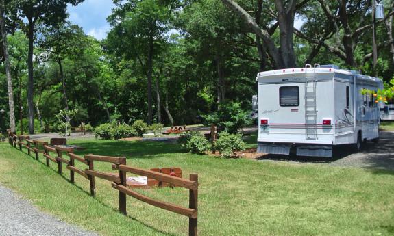 Pellicer Campgrounds in St. Augustine, FL.