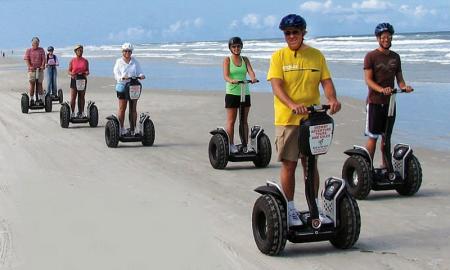 Enjoy the beach by segway in St. Augustine, Fl.