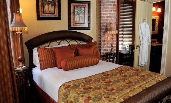 The Grove room at the Cedar House Inn in St. Augustine