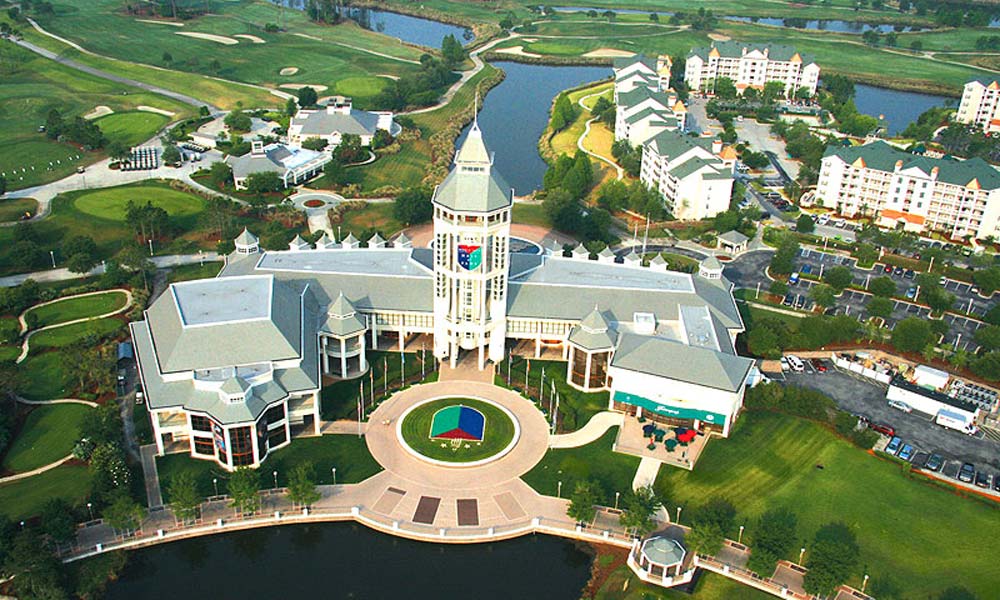 The World Golf Hall of Fame located just minutes from historic downtown St. Augustine, Fl.